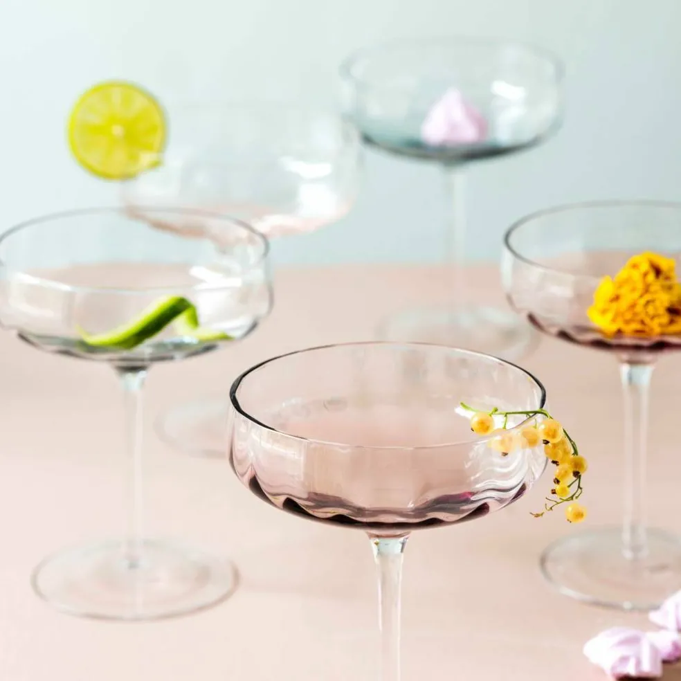 Champagne-/cocktailglas 30 cl, grön