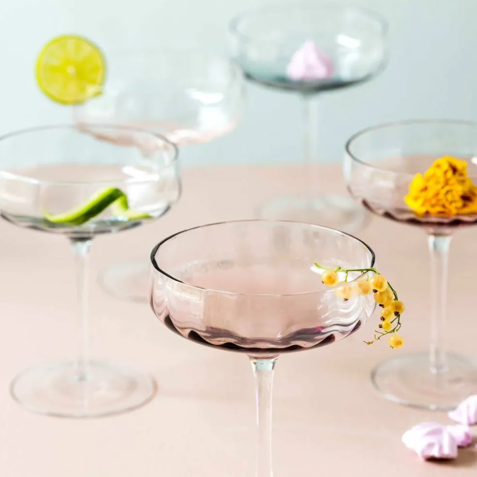 Champagne-/cocktailglas 30 cl, grön
