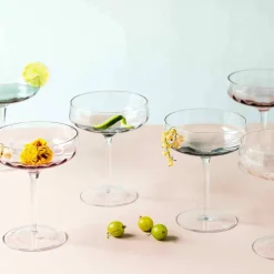 Champagne-/cocktailglas 30 cl, persika
