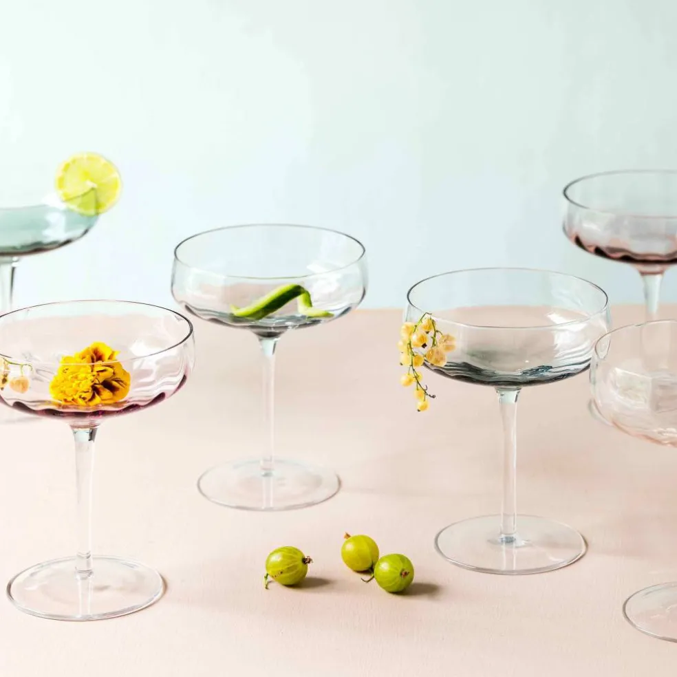 Champagne-/cocktailglas 30 cl, sand