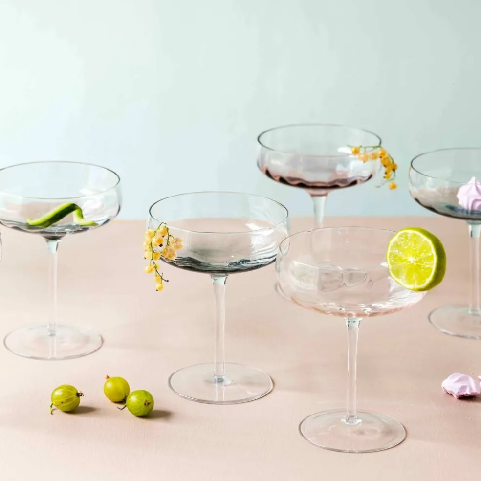 Champagne-/cocktailglas 30 cl, sand