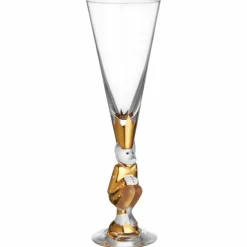 Champagneglas 19 cl, guld