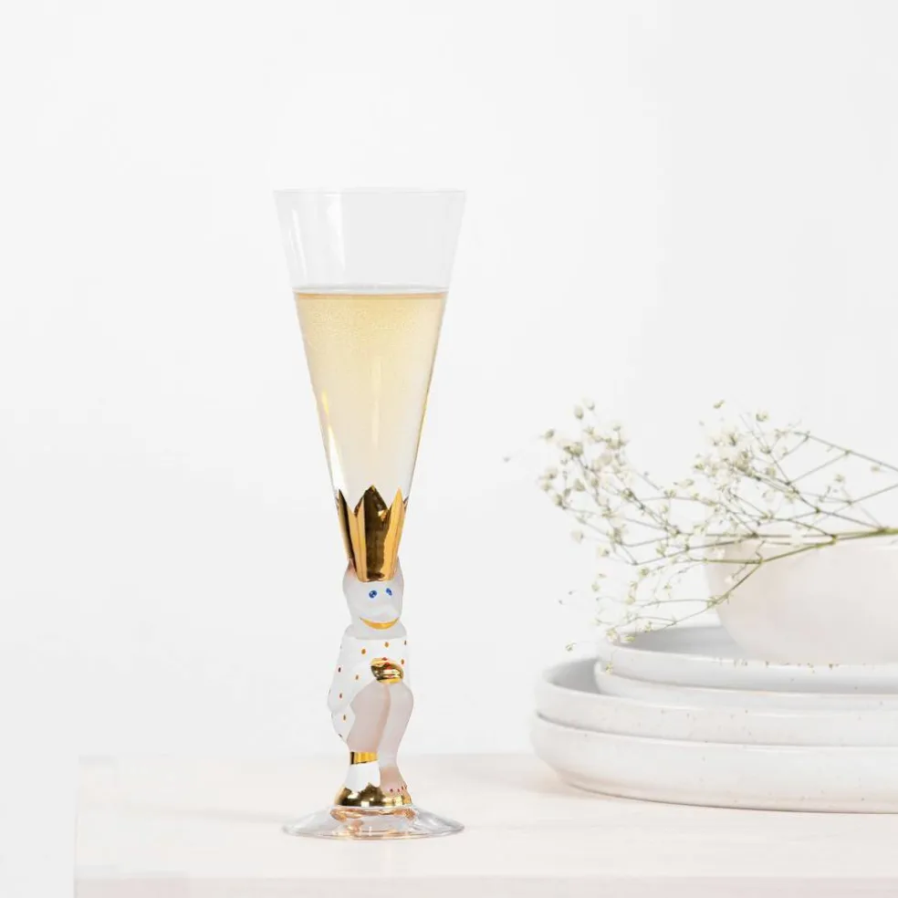 Champagneglas 19 cl. vit