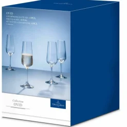 Champagneglas 4-pack