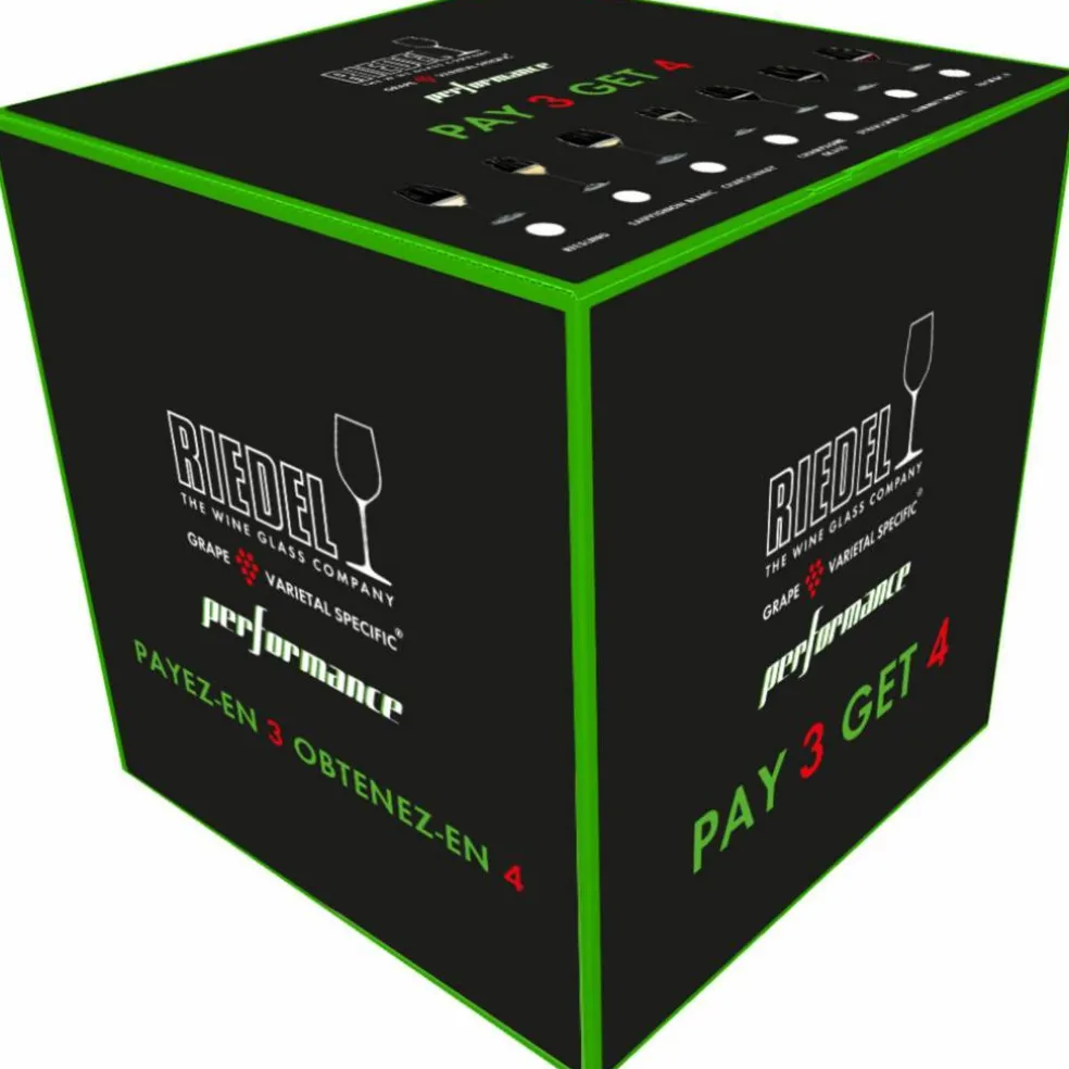 Champagneglas 4-pack
