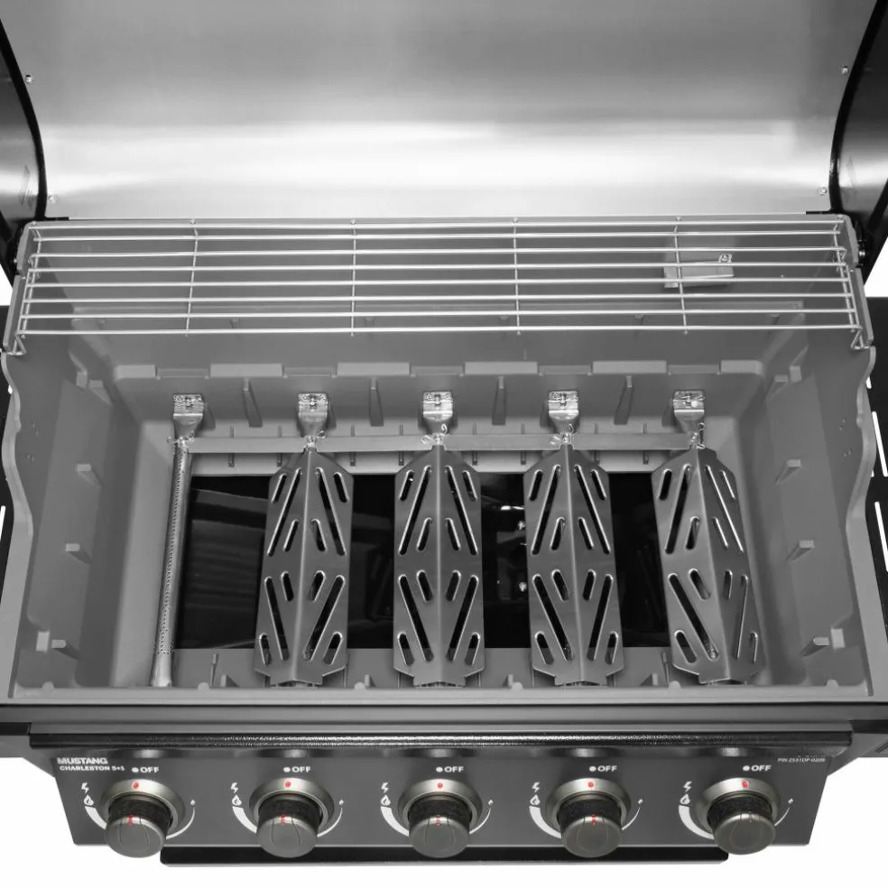 Charleston gasolgrill 5+1