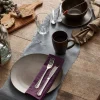 Chestnut middagstallrik, 26 cm, brun