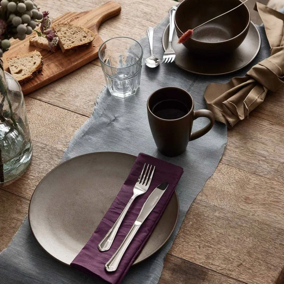 Chestnut middagstallrik, 26 cm, brun