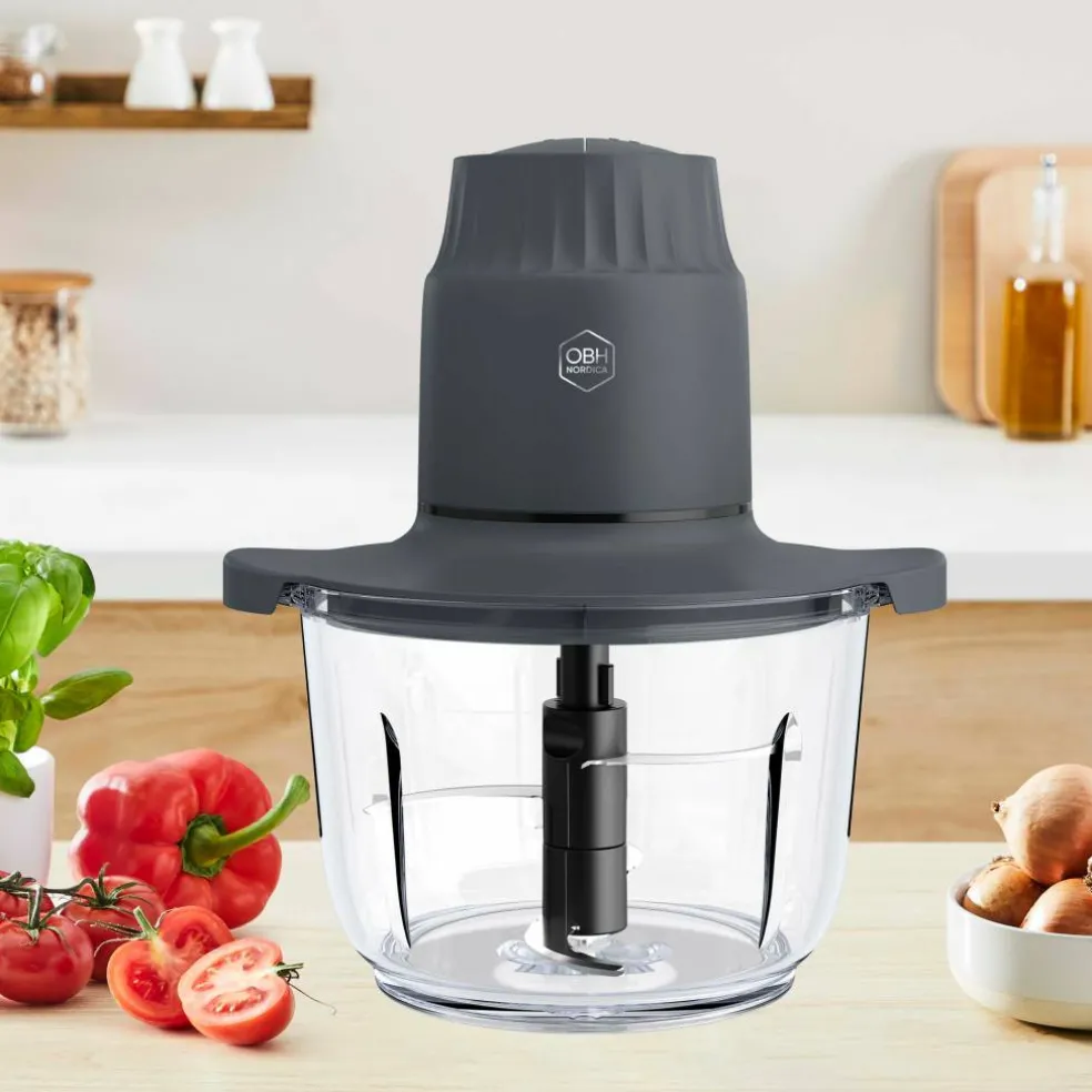 Choppeo minihackare 2 liter, svart/transparent