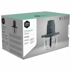 Choppeo minihackare 2 liter, svart/transparent