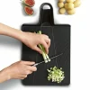 Chop2Pot™ Plus skärbräda 45 x 26 cm, svart