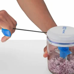 Chop & Shaker minihackare 450 ml, blå