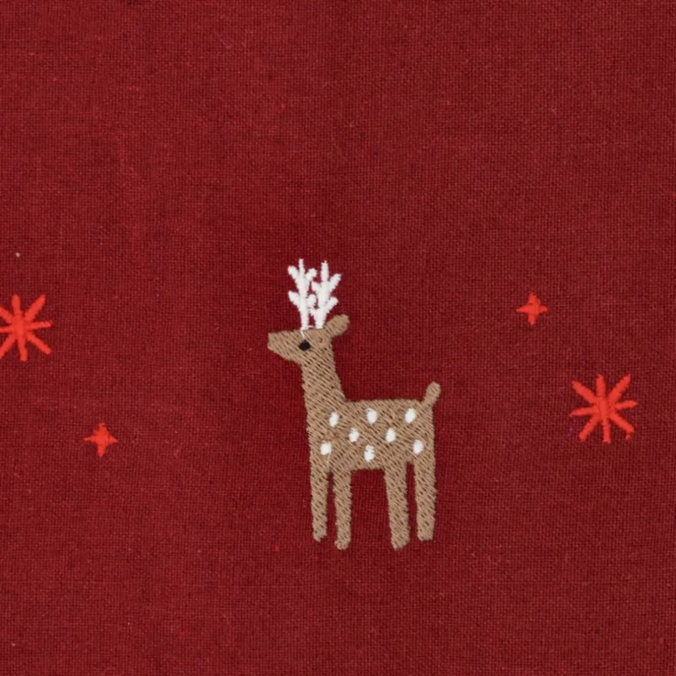 Christmas Fable duk 150 × 320 cm, röd