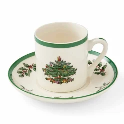 Christmas Tree espressokopp 4-pack