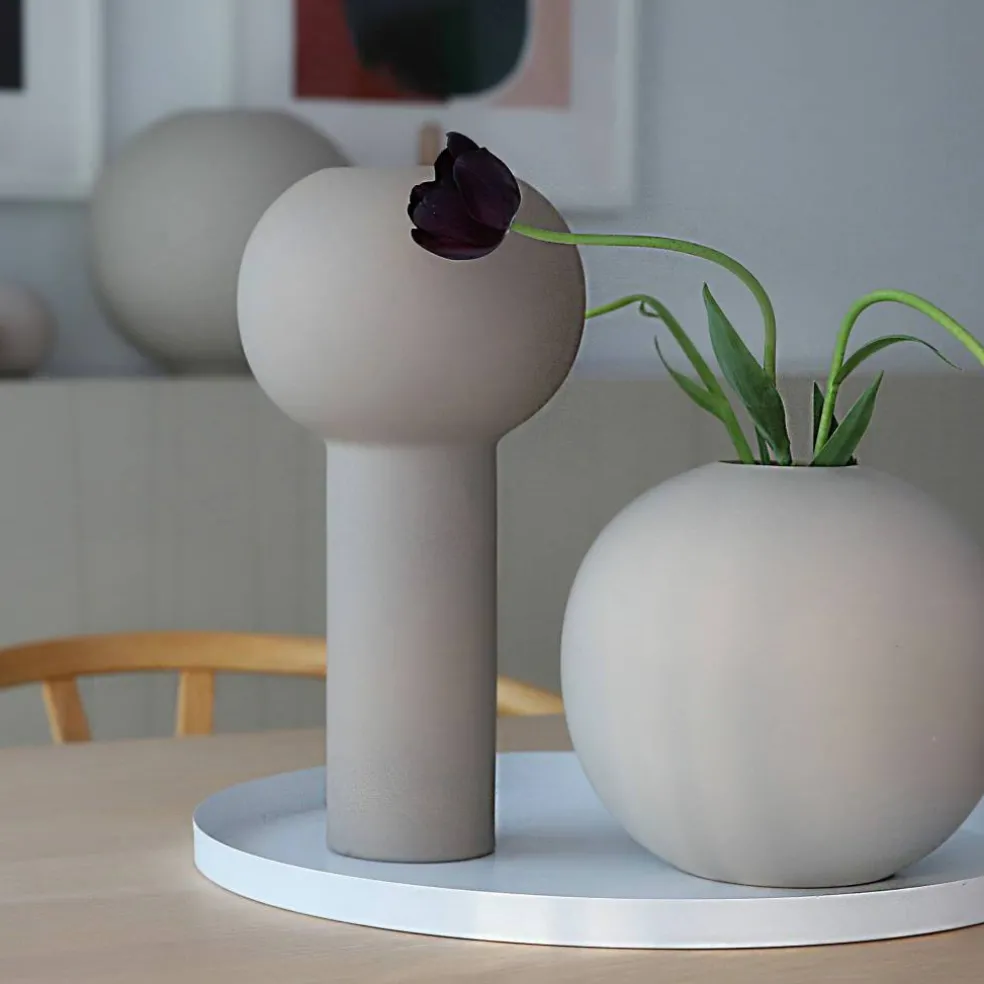 Circle bricka, 40 cm, white
