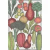Citroner kökshandduk 40 × 60 cm