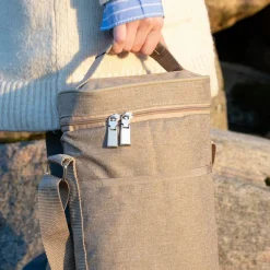 City hög kylväska, beige