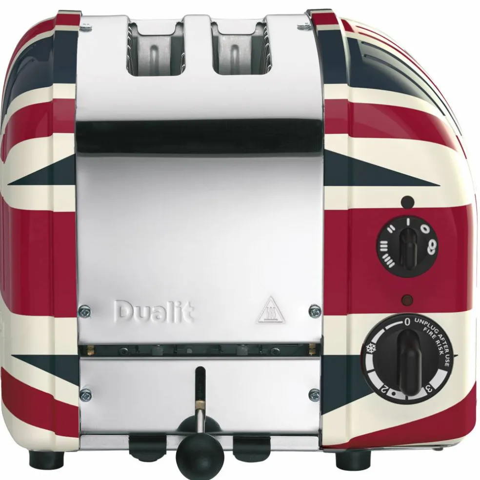 Classic brödrost 2 skivor, union jack