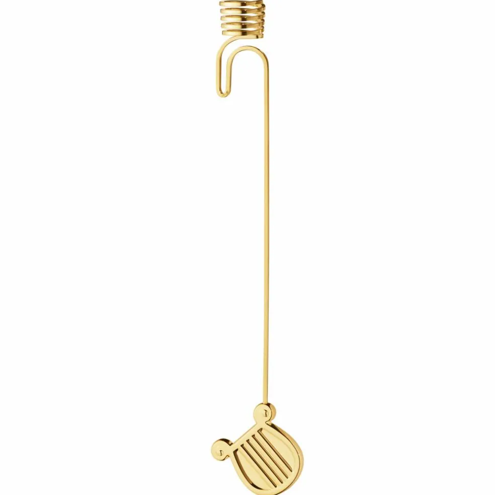 Classic Christmas 2026 Harpa ljusstake, guld