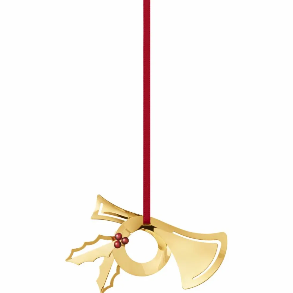 Classic Christmas 2026 Horn julprydnad, guld