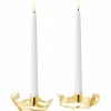 Classic Christmas 2026 ljusstakar 2 st, guld