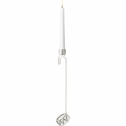 Classic Christmas 2026 Trumma ljusstake, palladium