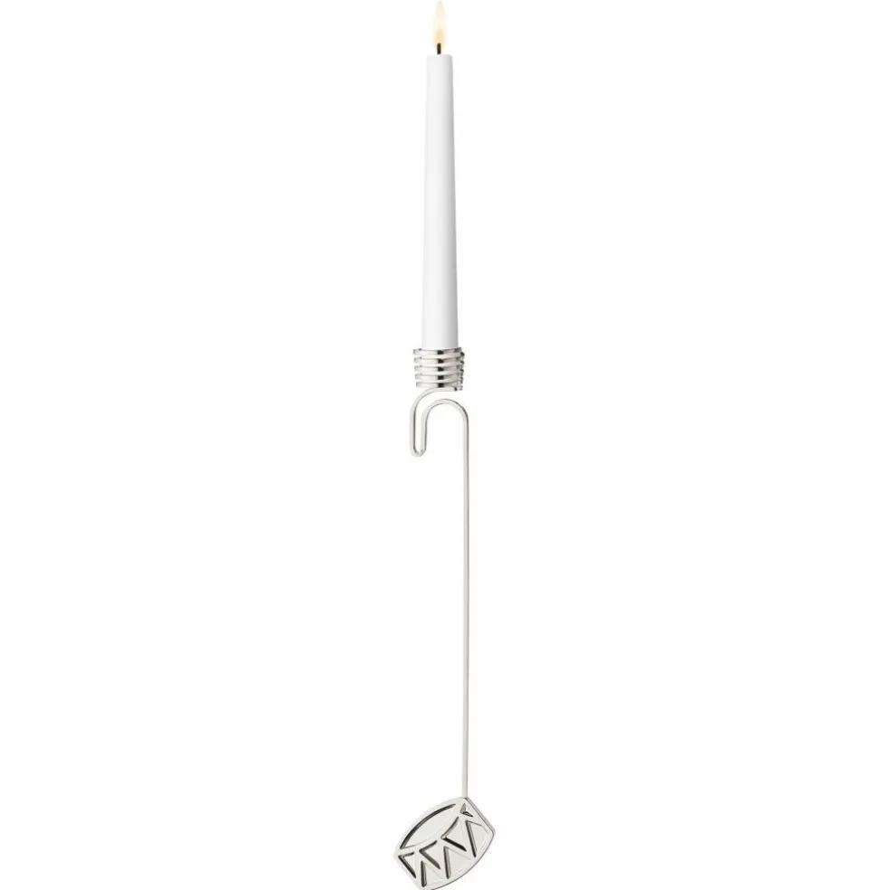 Classic Christmas 2026 Trumma ljusstake, palladium