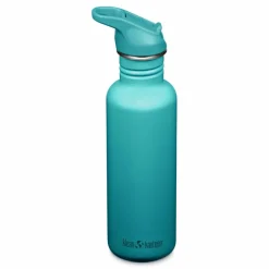 Classic flaska 800 ml, white cap gray