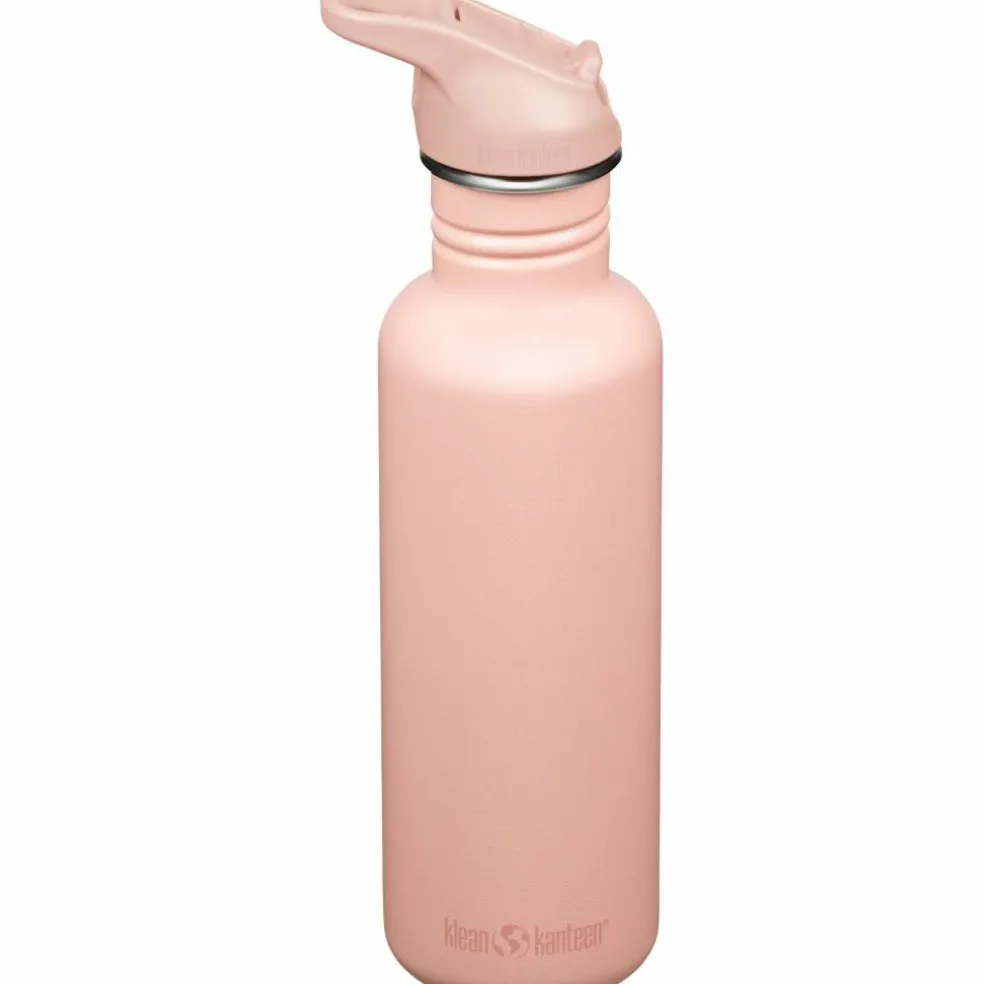 Classic Flip Seal Sport vattenflaska 800 ml, borstat stål