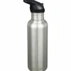 Classic Flip Seal Sport vattenflaska 800 ml, svart