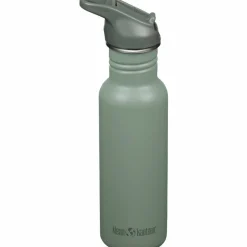 Classic Narrow Flip Sport vattenflaska 532 ml, borstat stål