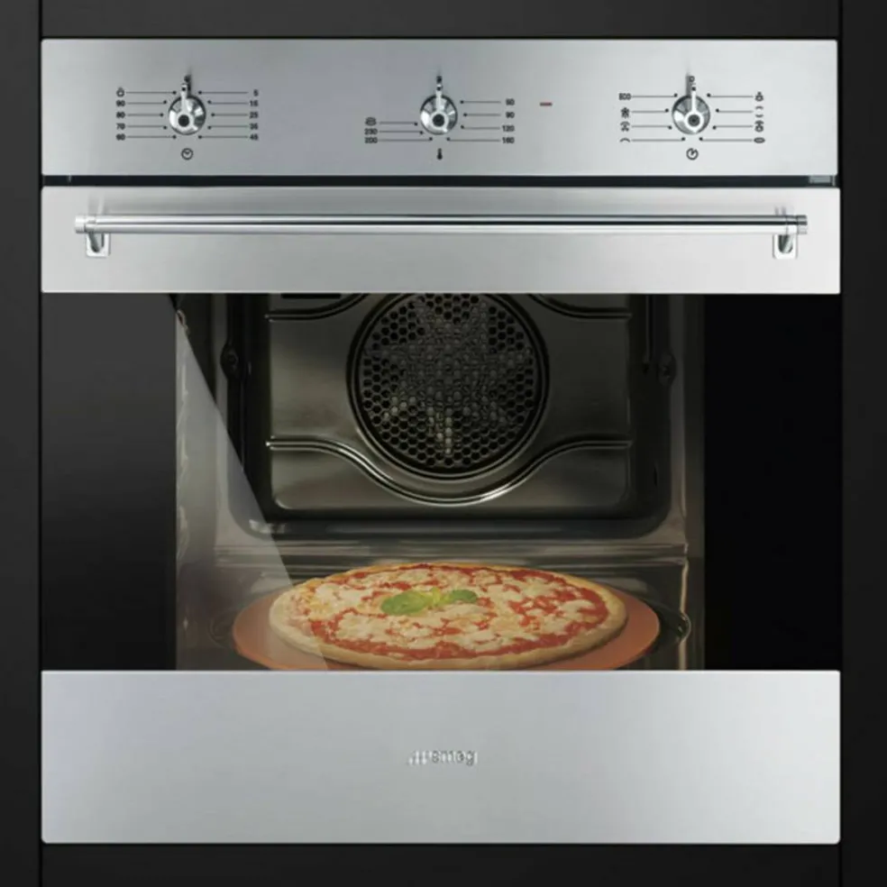 60 cm Classic Multifunktionsugn i Rostfritt Stål