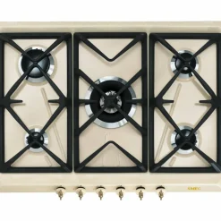 70 cm gashäll med framkant creme