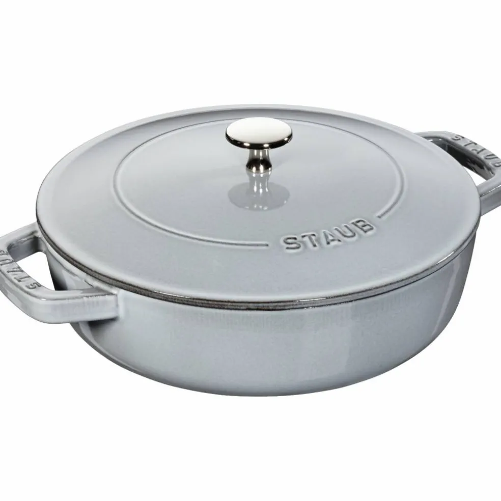 Cocotte Chistera traktörgryta 24 cm 2,4 liter, grå