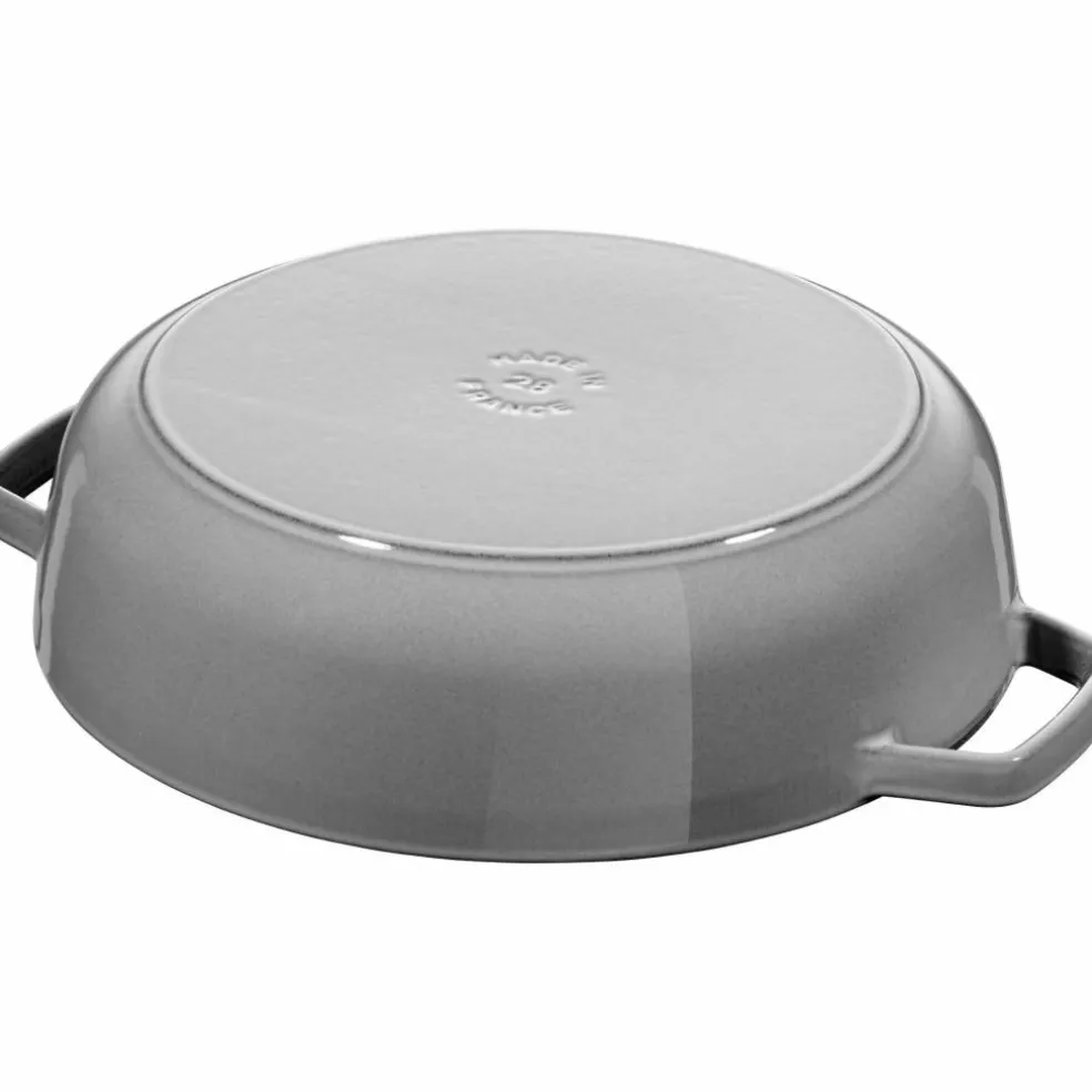 Cocotte Chistera traktörgryta 24 cm 2,4 liter, grå