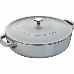 Cocotte Chistera traktörgryta 28 cm 3,7 liter, svart