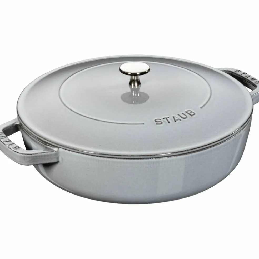 Cocotte Chistera traktörgryta 28 cm 3,7 liter, svart