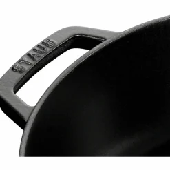 Cocotte Chistera traktörgryta 24 cm 2,4 liter, svart