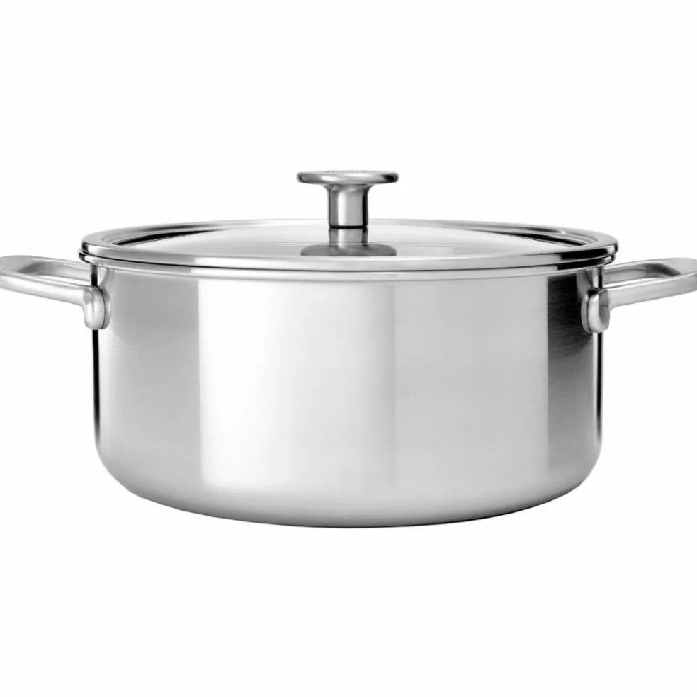 Collection Gryta m/lock rostfritt stål 24 cm