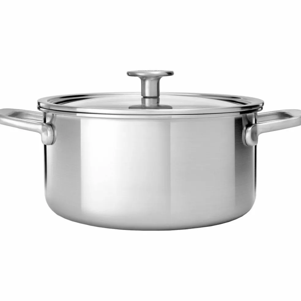 Collection Gryta m/lock rostfritt stål 24 cm