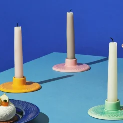 Color ljusstake, blå