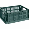 Colour Crate Medium förvaringslåda, charcoal