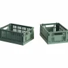 Colour Crate Mini förvaringslåda 2-pack, mörkblå
