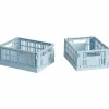Colour Crate Mini förvaringslåda 2-pack, grå