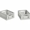 Colour Crate Mini förvaringslåda 2-pack, mörkgrön