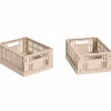 Colour Crate Mini förvaringslåda 2-pack, bordeaux