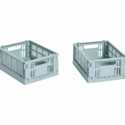 Colour Crate Mini förvaringslåda 2-pack, soft blue