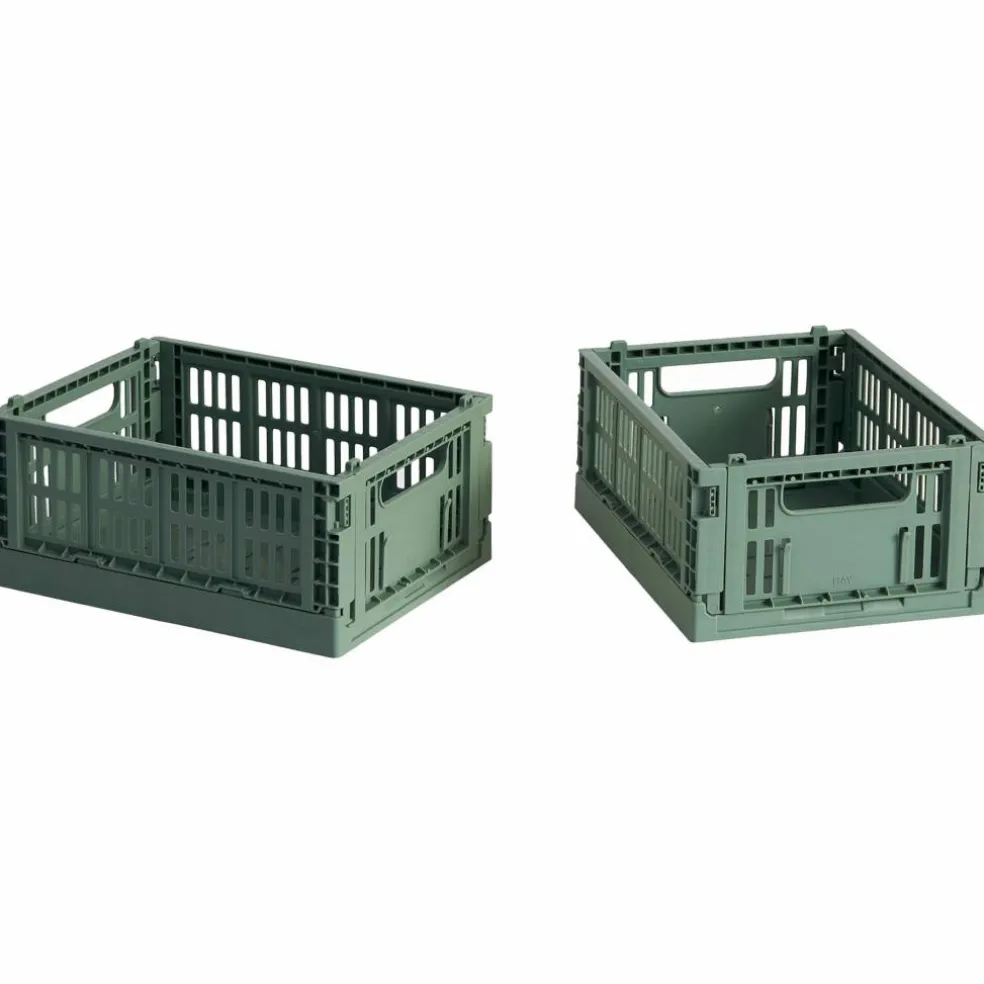 Colour Crate Mini förvaringslåda 2-pack, soft blue