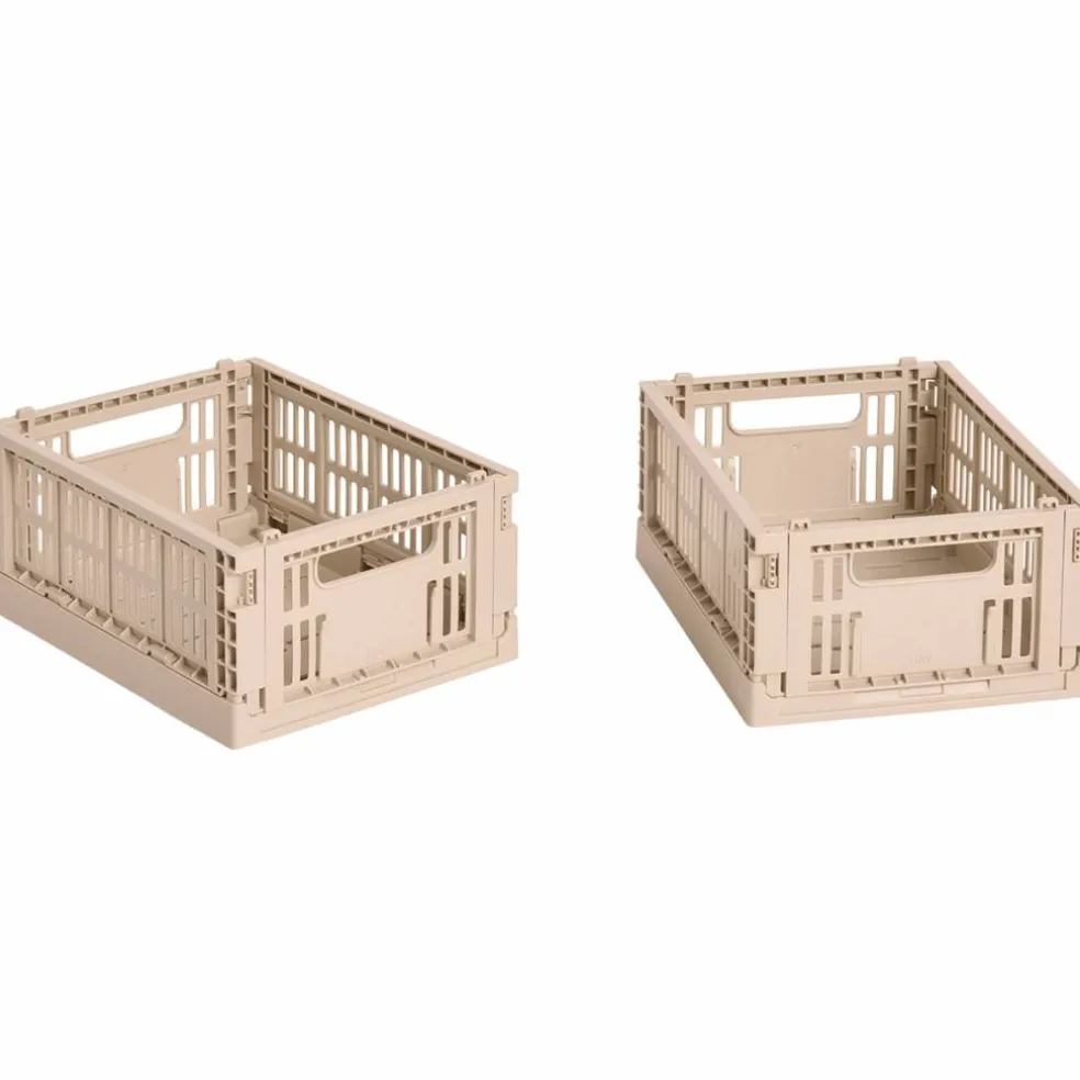 Colour Crate Mini förvaringslåda 2-pack, soft blue