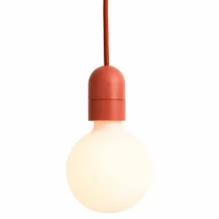 Common Pendant Cord Set sladdset, rusty red